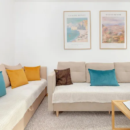 Apartment Seaside Park With Parking By Renters Gdansk
